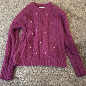 Btween purple size 12 sweater